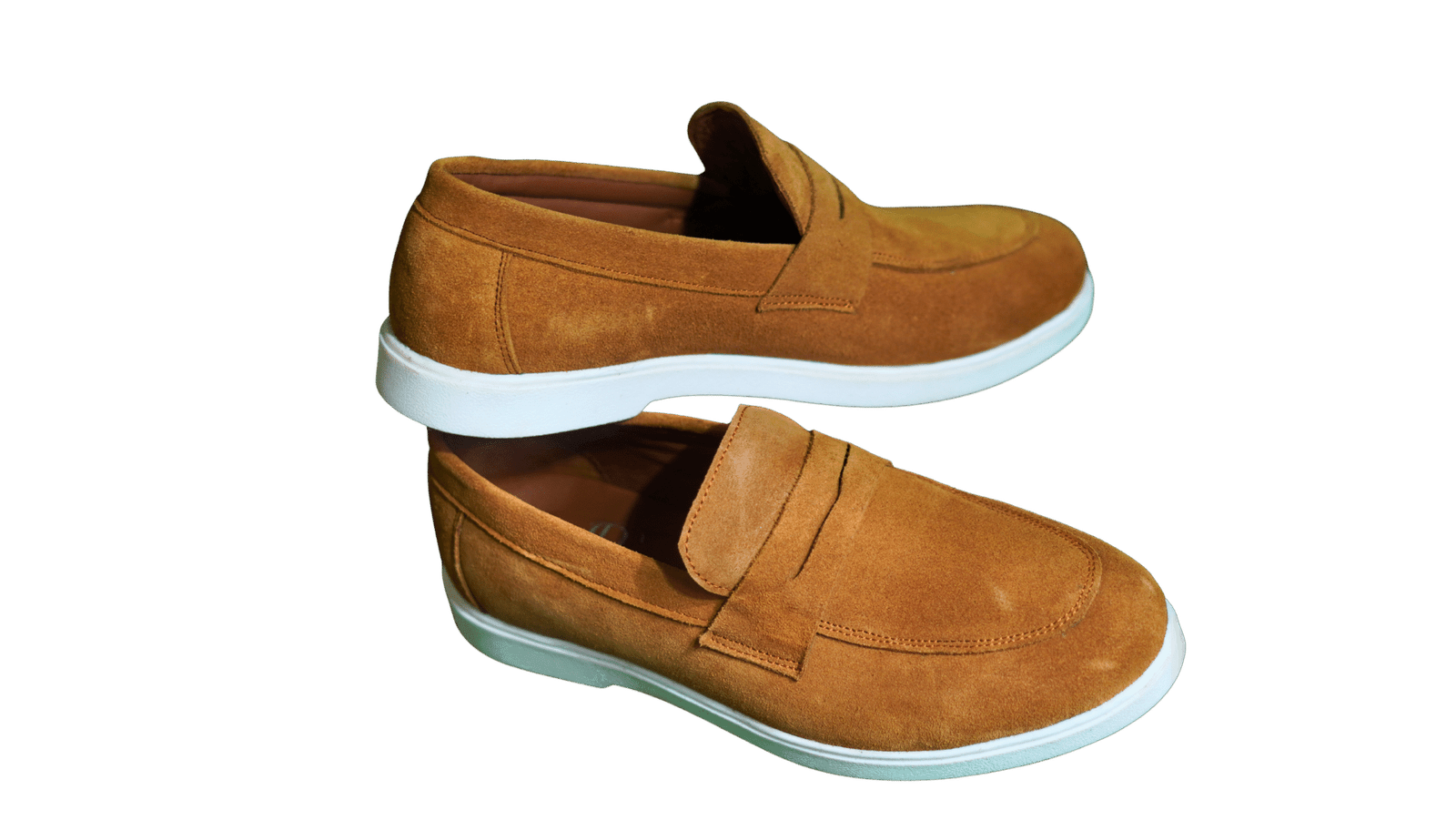 Men's Loafers Premium Tan Suede Collection - Image 2