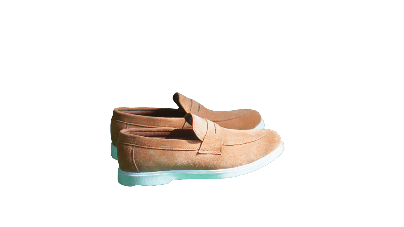 Men's Loafers Premium Tan Suede Collection